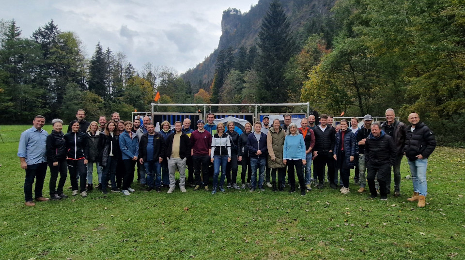 ABAU Mitarbeitertreffen Vorarlberg: Bogenschießen in Lorüns