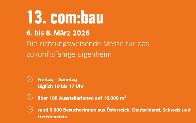 Besuchen Sie unsere ABAU Mitglieder auf der com:bau